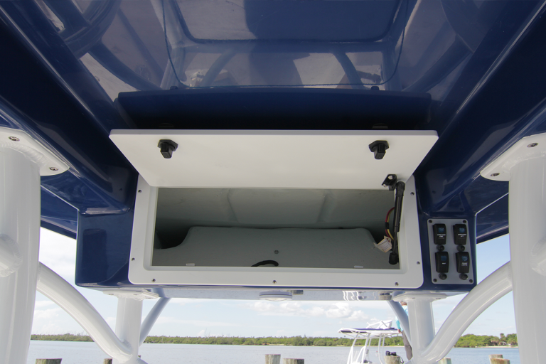 Center Console with HardTop Storage Bay Boats, Center Consoles