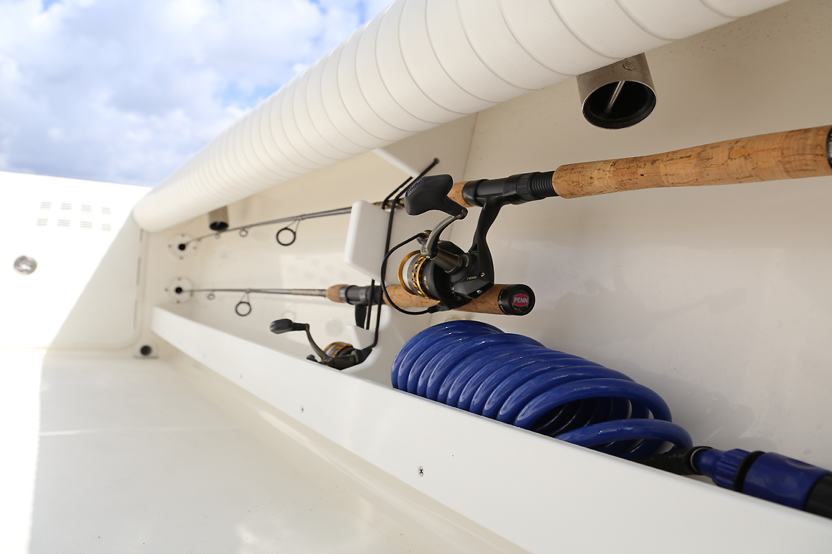 bay boat rod holders