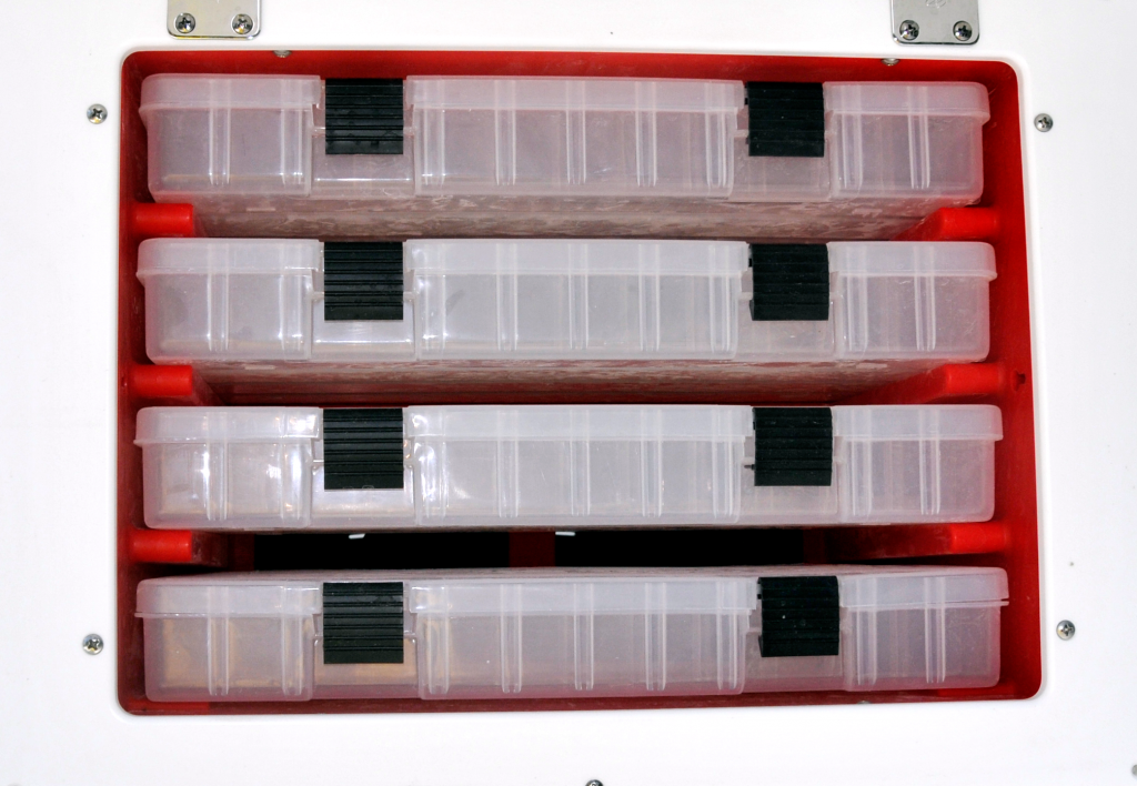 Sea Born FX25 Bay Front Console Storage Bins Bay Boats, Center