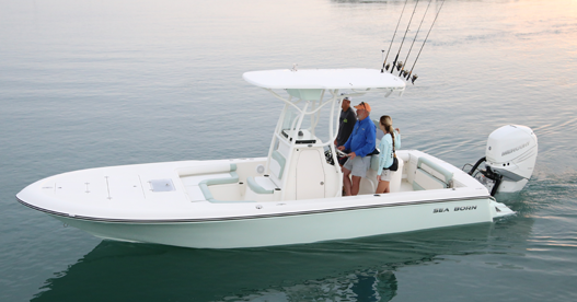 Family-Friendly Offshore Center Consoles & Bay Boats from 21' to