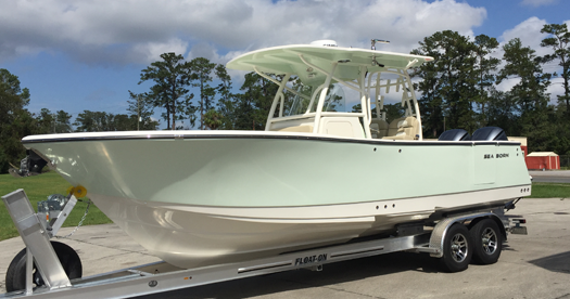 28 Foot Offshore Boat - Sea Born SX281