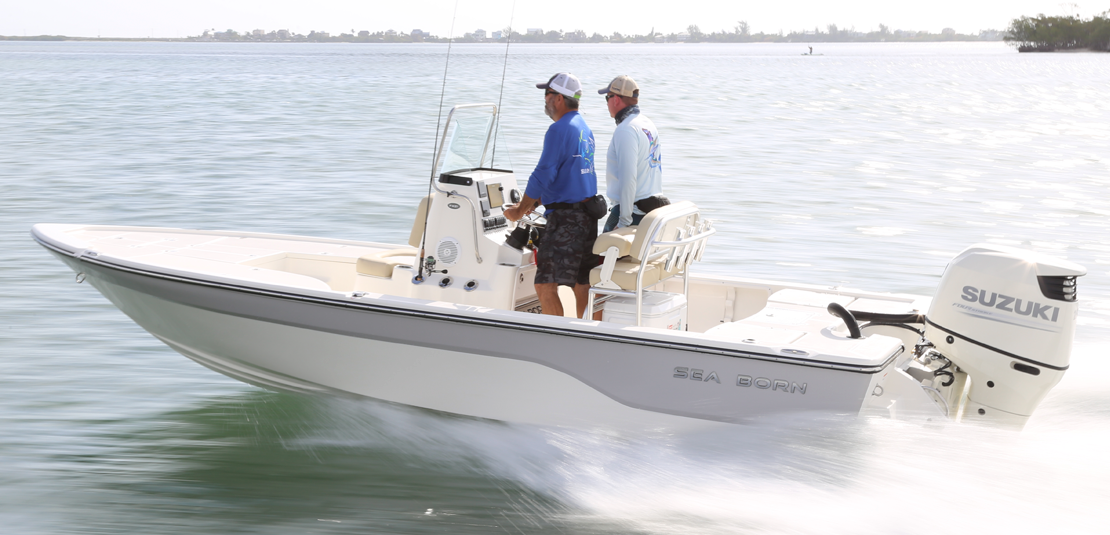 Bay Boat Suzuki 150HP Outboard