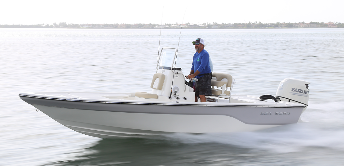 Bay Boat With Suzuki 150